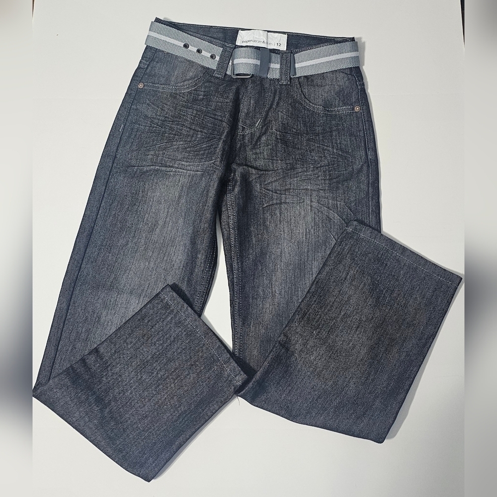 Paperdenim & Cloth Girls Straight Jeans Size 12